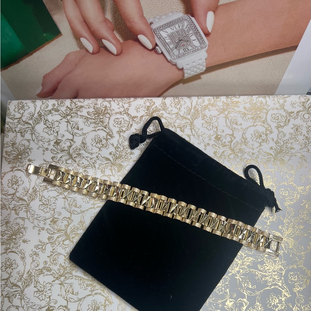 NEW 18K ROSE GOLD PLATED BRACELET